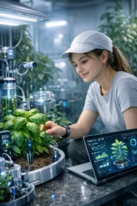 Une débutante en jardinage technologique