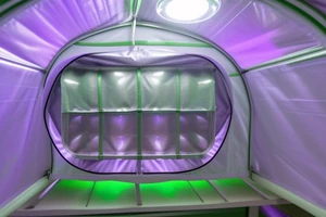 L'impact de la réflectivité des parois en Mylar sur l'efficacité lumineuse
